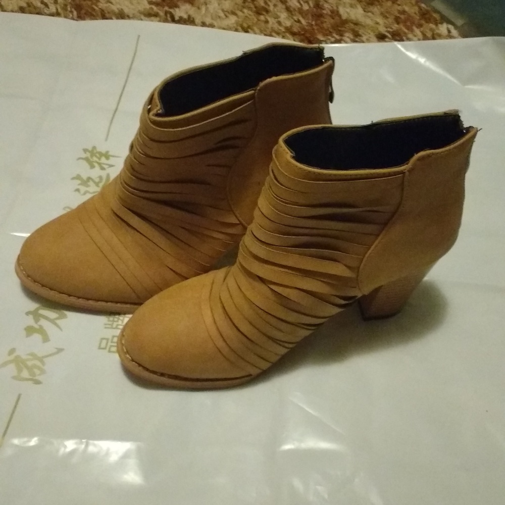 Brand New Strappy Ankle Boots